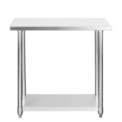 MESÓN CENTRAL ACERO INOX 90 CM
