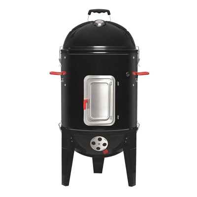 Ahumador y Parrilla a Carbón 3 en 1  - 44 cm1