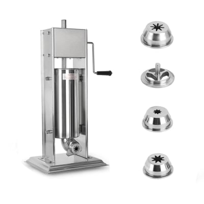 PACK EMBUTIDORA 5 L + 4 BOQUILLAS PARA MAQUINA DE CHURROS