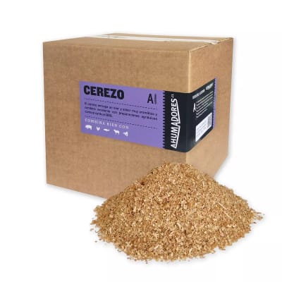 Aserrín Para Ahumar 1.5 kg - Cerezo1