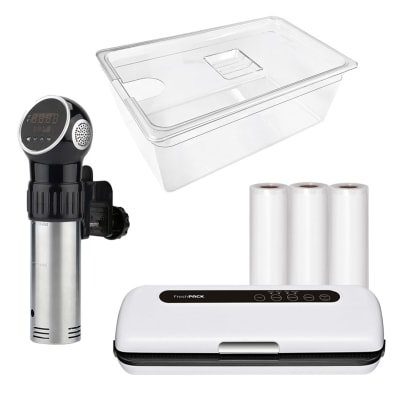 PACK SOUSVIDE SV20 CONTENEDOR 22L + TAPA y SELLADORA SV100