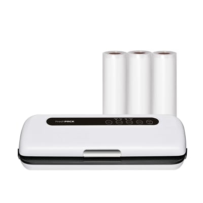 Selladora-empacadora Vacío Freshpack + 3 Rollos 22cm X 5mt