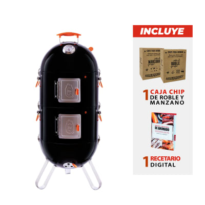 AHUMADOR A CARBON PROQ RANGER 37cms  + 2 CAJA 1K - ROBLE y MANZANO9