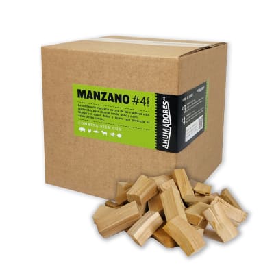 Chips #4 Madera Para Ahumar 2.5kg - Manzano
