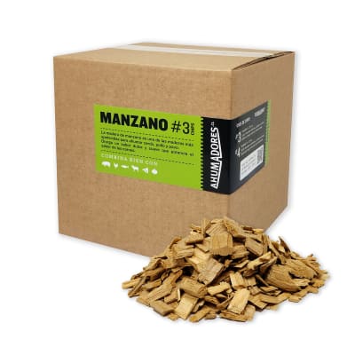 Chips #3 Madera Para Ahumar 2kg - Manzano
