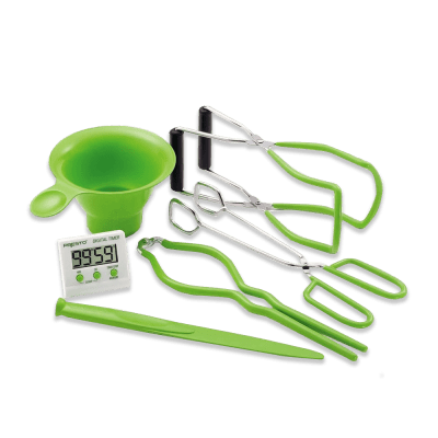 Kit 6 Utensilios/7 Funciones Elaboración Conservas Presto.