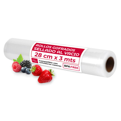Rollo Sellado Al Vacío 28cm X 3mt