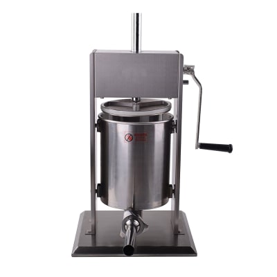 Embutidora Manual Vertical 10 Lts Acero Inoxidable Hakka