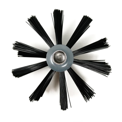 CEPILLO LIMPIEZA REDONDO PARA CHIMENEA PELLET 10CM