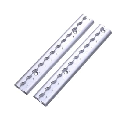 Pack 2 Rieles De Amarre L-track 30cm. Para Vehículo De Carga