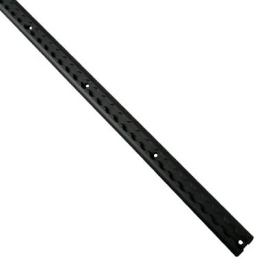 FIJACIONES L-TRACK NEGRA DE 36'' = 90 CM. PARA CAMIONETAS, FURGONES Y OTROS USOS