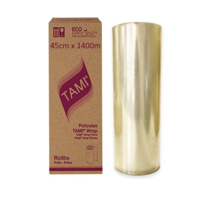 FILM PLÁSTICO PVC 45CM X 1400 MT TAMI