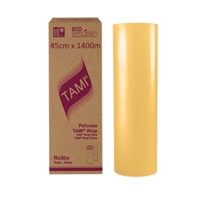 FILM PLÁSTICO PVC 45CM X 1400 MT TAMI