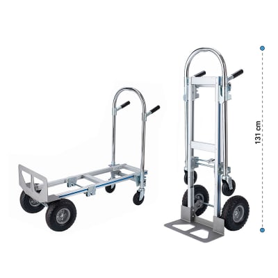 Yegua y Carro de Carga de Aluminio 2 Formatos 250k Max