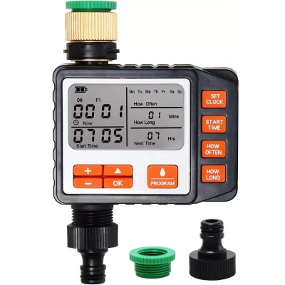 Programador De Riego Automático 1 Zona Timer Digital