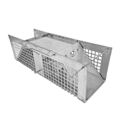 Jaula Trampa Captura Animales 7,5x8x25 Cm Roedores