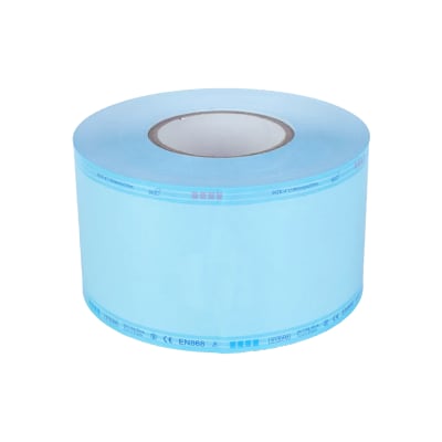 MANGA DE ESTERILIZACION SIN FUELLE, COLOR AZUL - 10cm x 200mt1