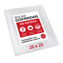 100 Bolsas Sellado Al Vacío 20x25cm