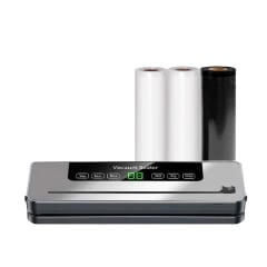 Selladora al Vacío Cortador + 3 rollos 28cm