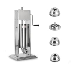 PACK EMBUTIDORA 5 L + 4 BOQUILLAS PARA MAQUINA DE CHURROS