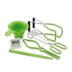 Kit 6 Utensilios/7 Funciones Elaboración Conservas Presto.