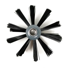 CEPILLO LIMPIEZA REDONDO PARA CHIMENEA PELLET 10CM