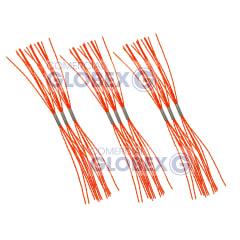 Pack 9 Cerdas Nylon Alta Densidad Para Cabezal Limpieza De Chimenea