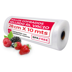 Rollo Sellado al Vacío 28cm x 10mt