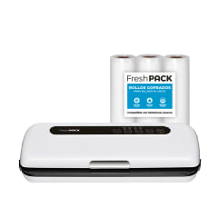 Selladora-empacadora Vacío Freshpack + 3 Rollos 22cm X 5mt