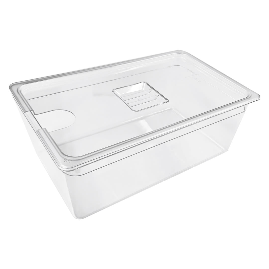 CONTENEDOR ACRÍLICO 24LT C/TAPA1