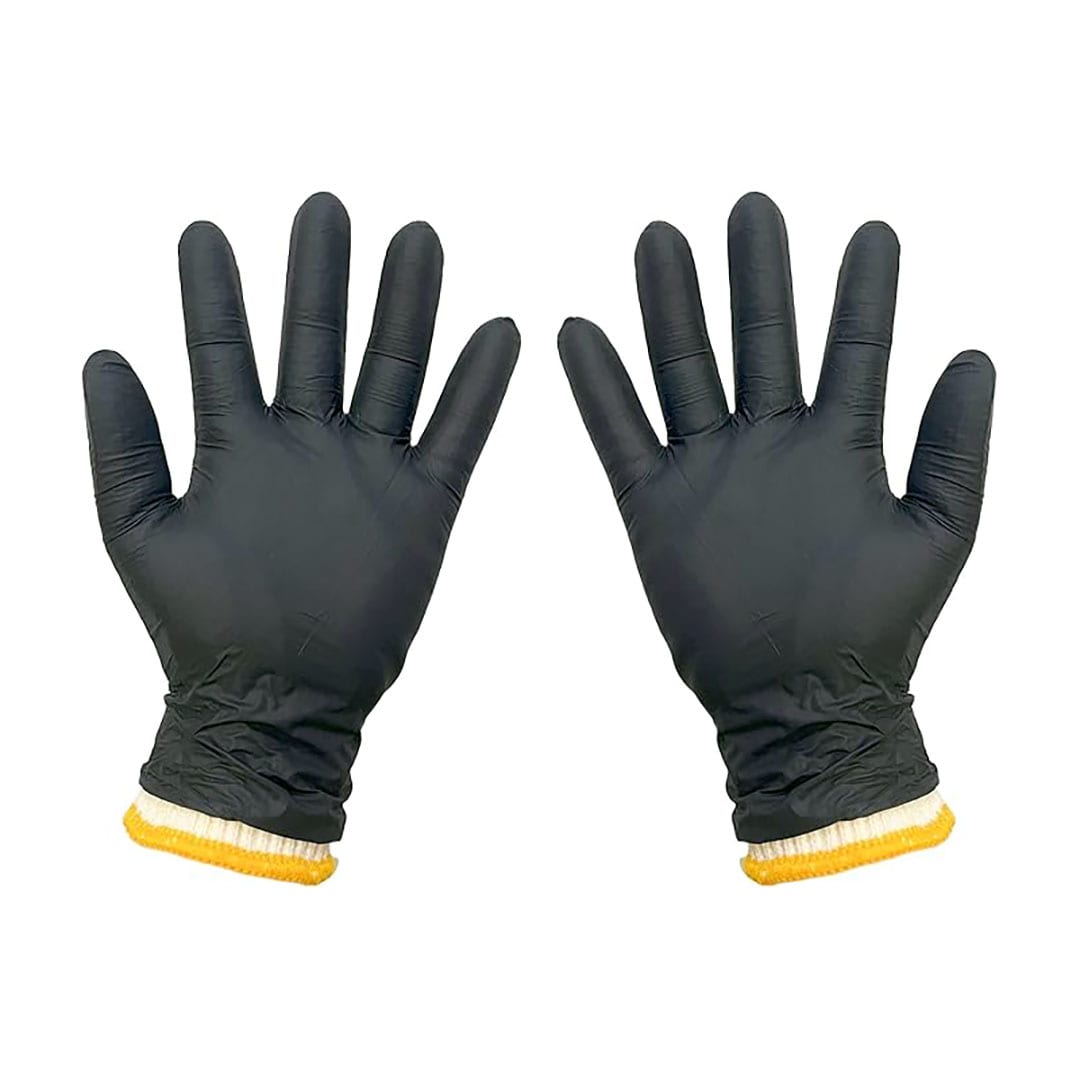 PACK 12 PARES DE GUANTES DE ALGODON PARA BBQ + 100 GUANTES NITRILO XL2
