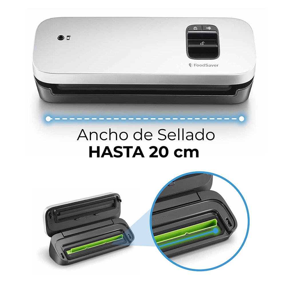 Sellador al vacío Compacta FoodSaver® VS11902