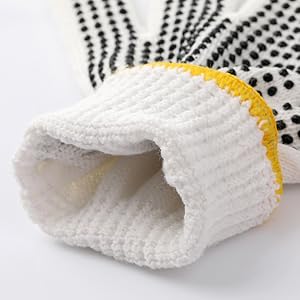 Pack 24 unidades de guantes de algodón con puntos de goma (12 pares)3