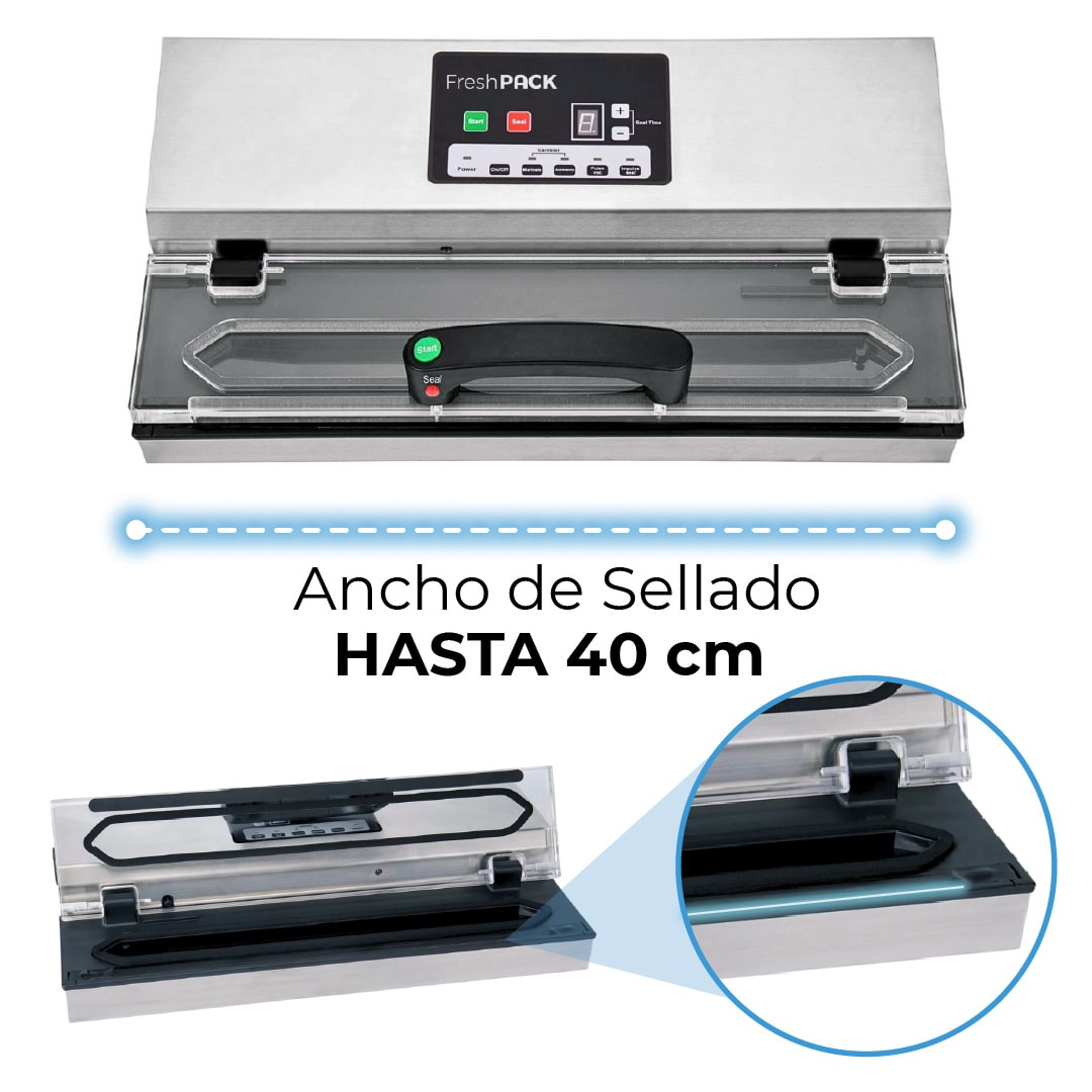 Selladora al Vacío DS140 ancho banda 40cm3