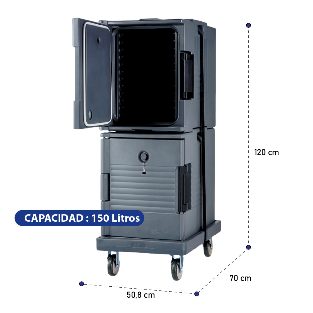 Contenedor Isotérmico Doble 150L | Cuuk.cl