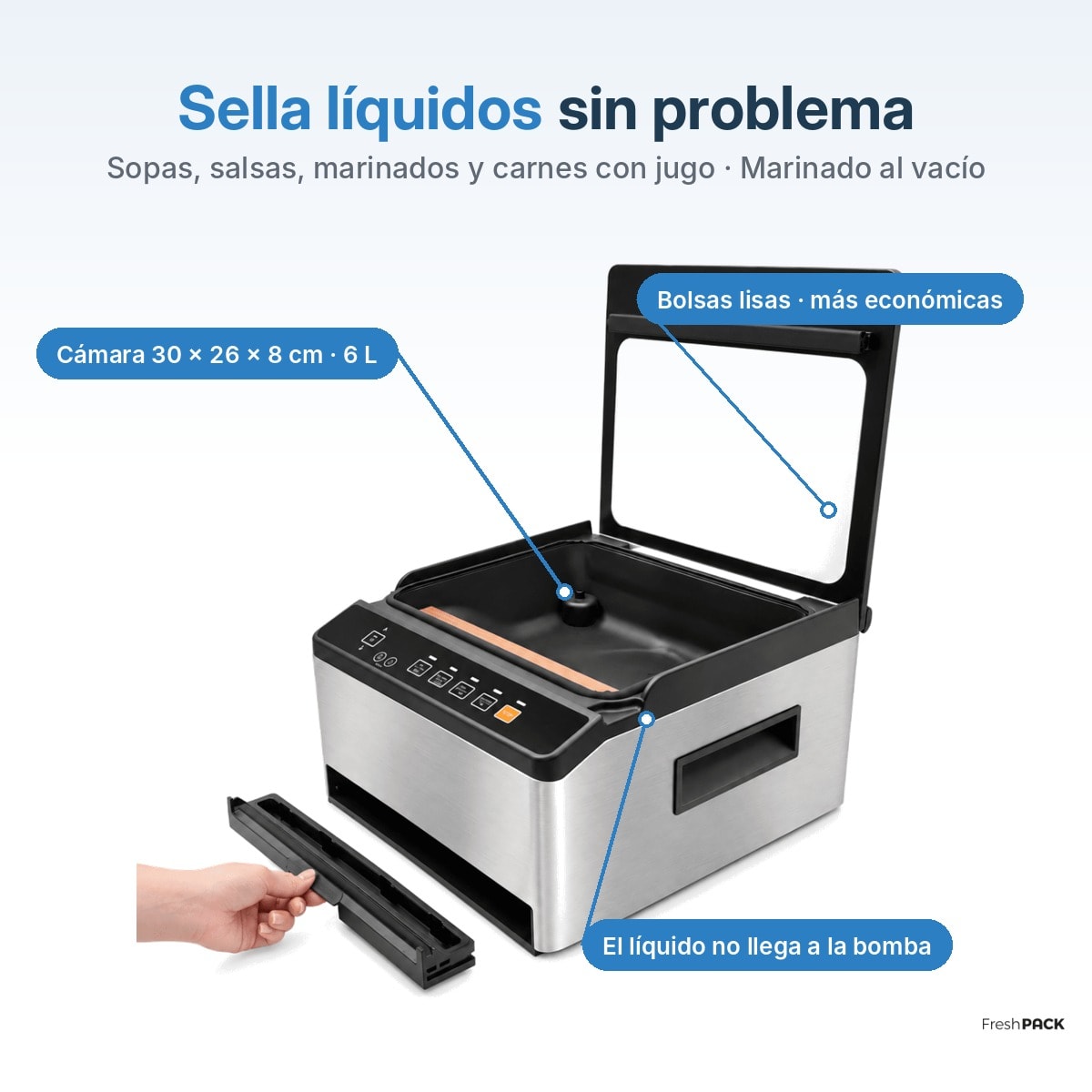 SELLADORA AL VACIO DUAL (CAMPANA Y SUCCIÓN)4