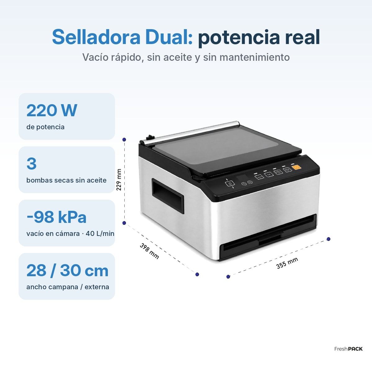 SELLADORA AL VACIO DUAL (CAMPANA Y SUCCIÓN)6
