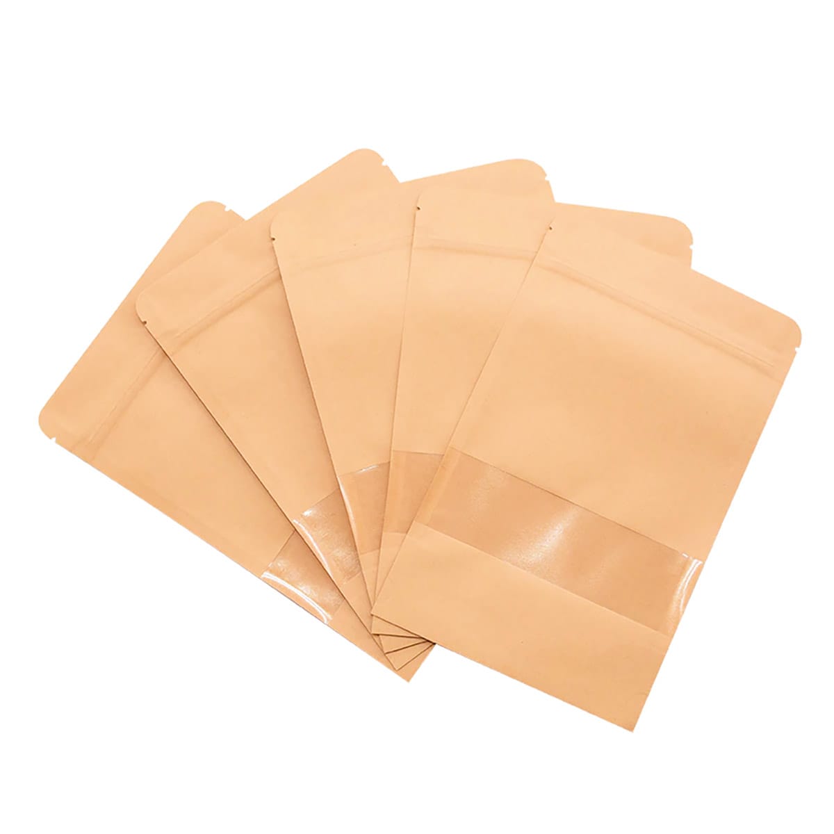 100 UNIDADES DOYPACK CON VENTANA TRANSPARENTE 20X30X5 CM7