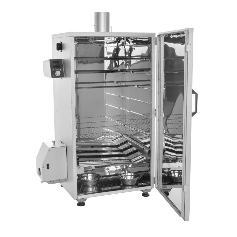 Ahumador Eléctrico Borniak 150 Litros Panel de control con Timer- 6 Parrillas - modelo UWDS-1503