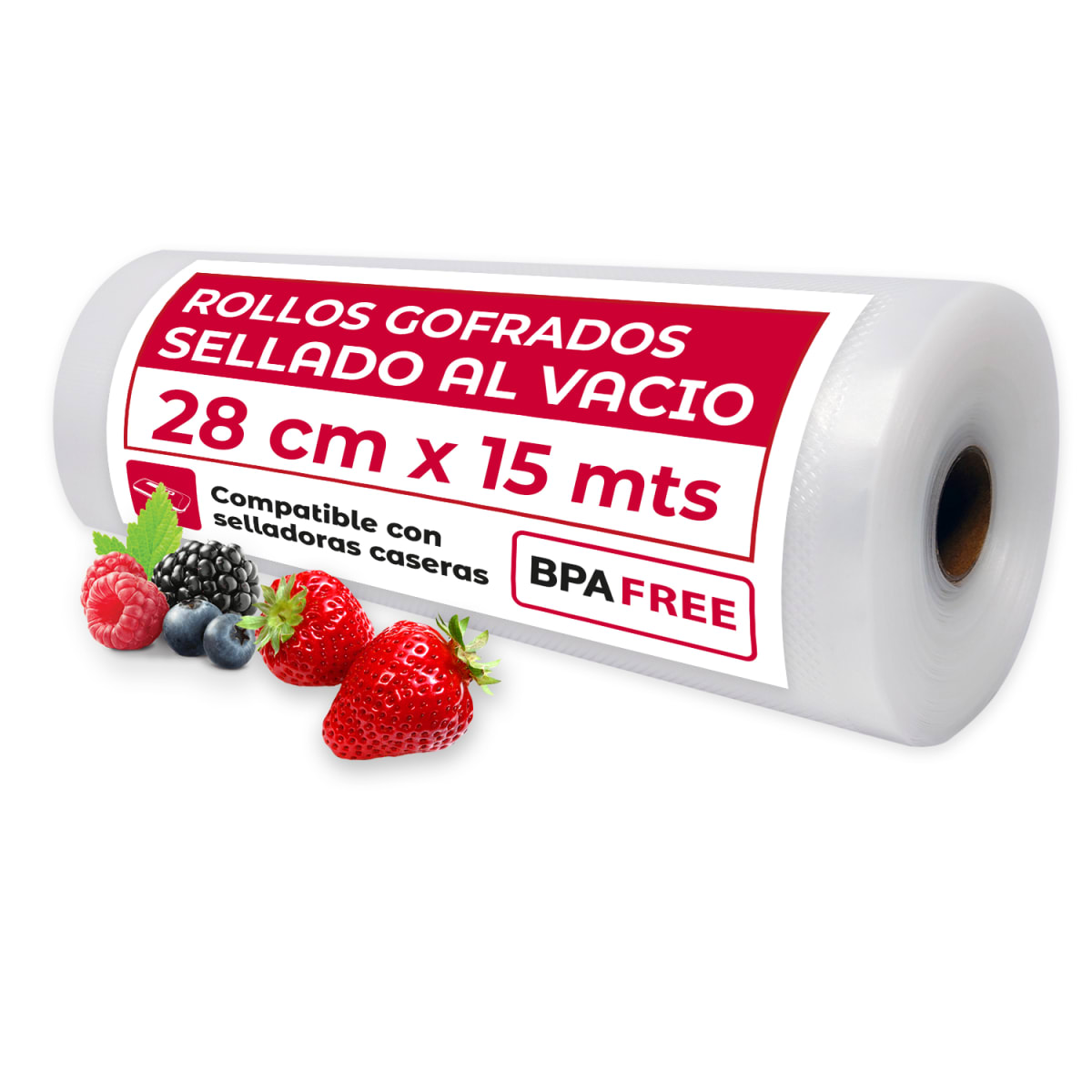 Rollo Sellado al Vacío 28cm X 15mt R1