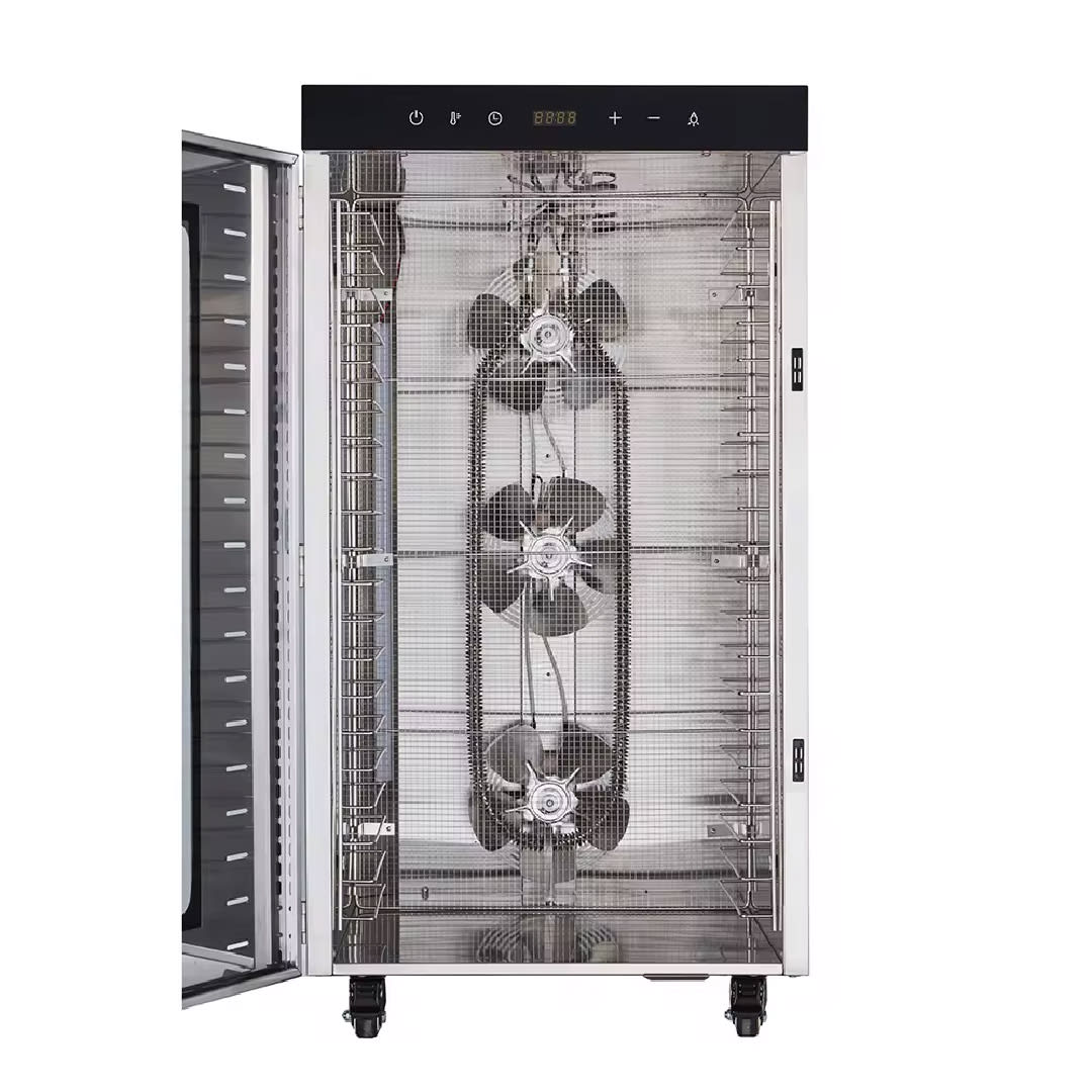 DESHIDRATADOR DE ALIMENTOS ACERO INOXIDABLE 24 BANDEJAS (HAKKA) | Cuuk.cl