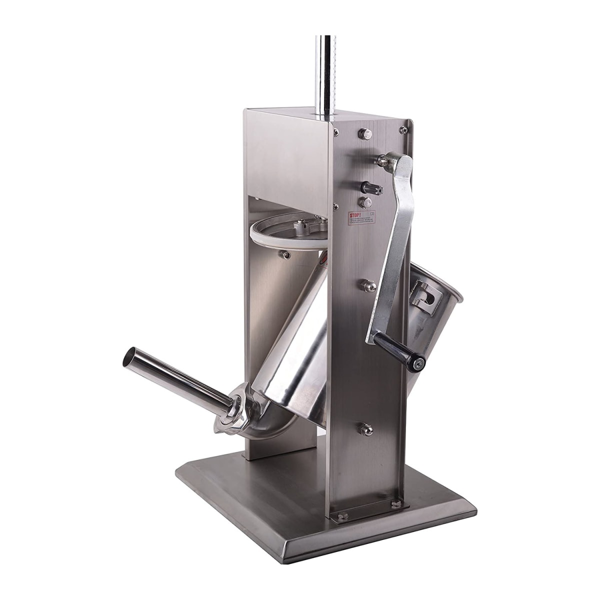 Embutidora Manual Vertical 10 Lts Acero Inoxidable Hakka2