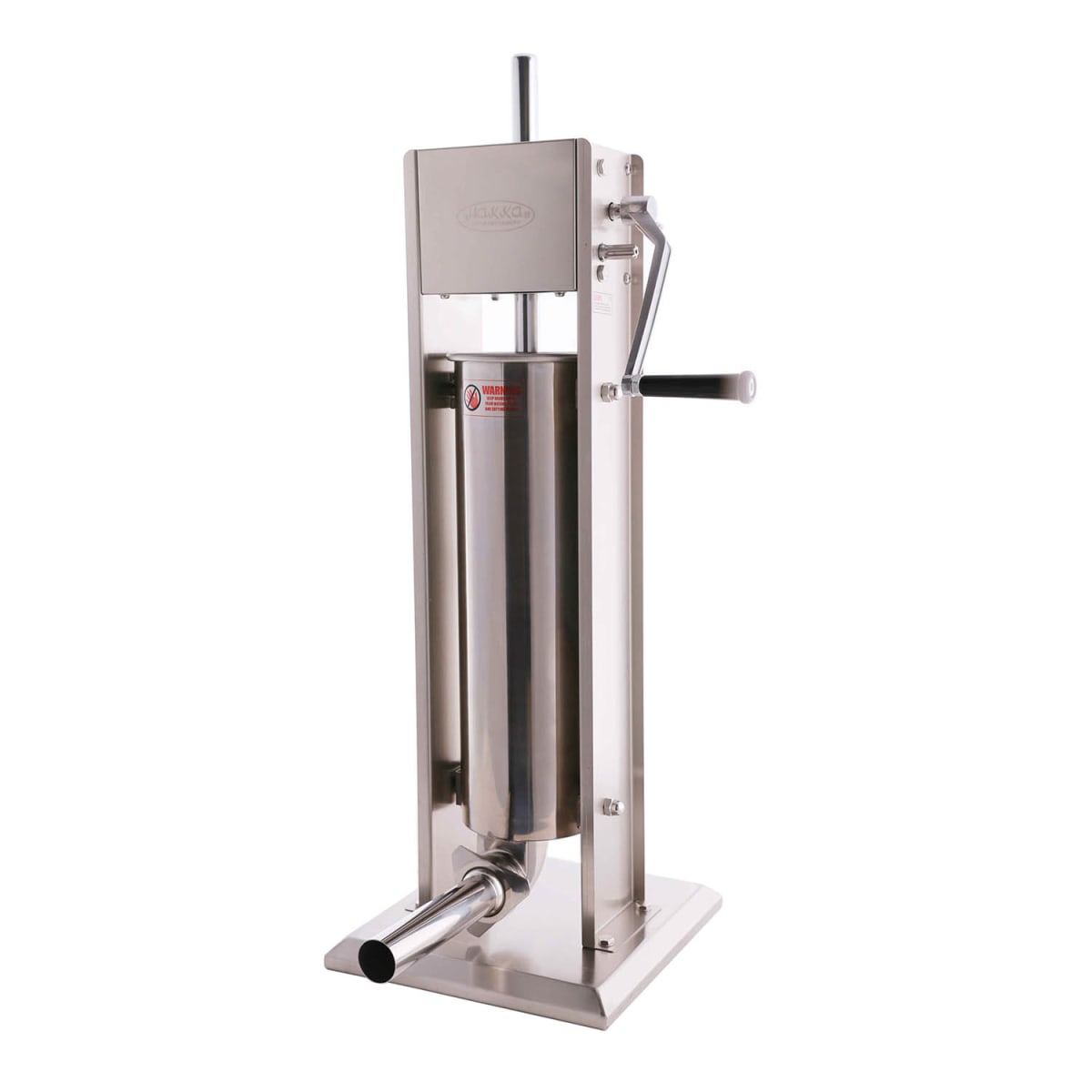 Embutidora Manual Vertical 7 Lts Acero Inoxidable Hakka2