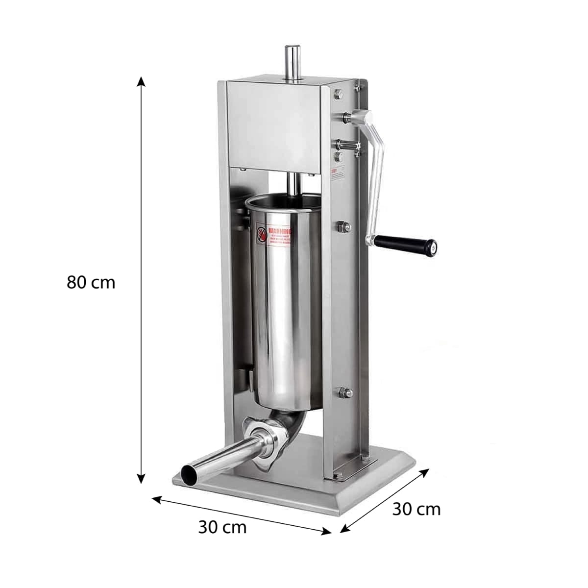 Embutidora Manual Vertical 7 Lts Acero Inoxidable Star2