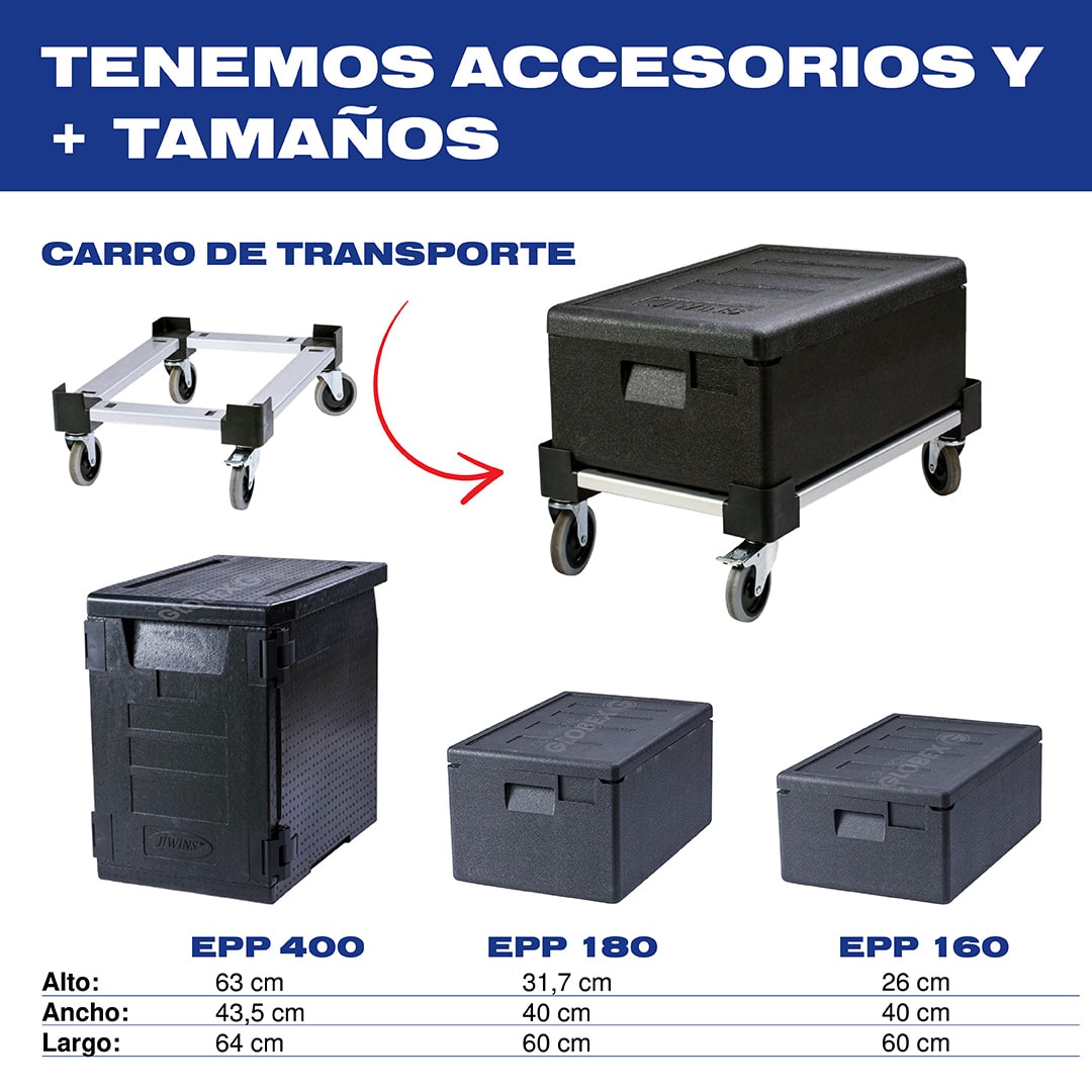 CARRO PARA CONTENEDOR ISOTERMICO EPP5