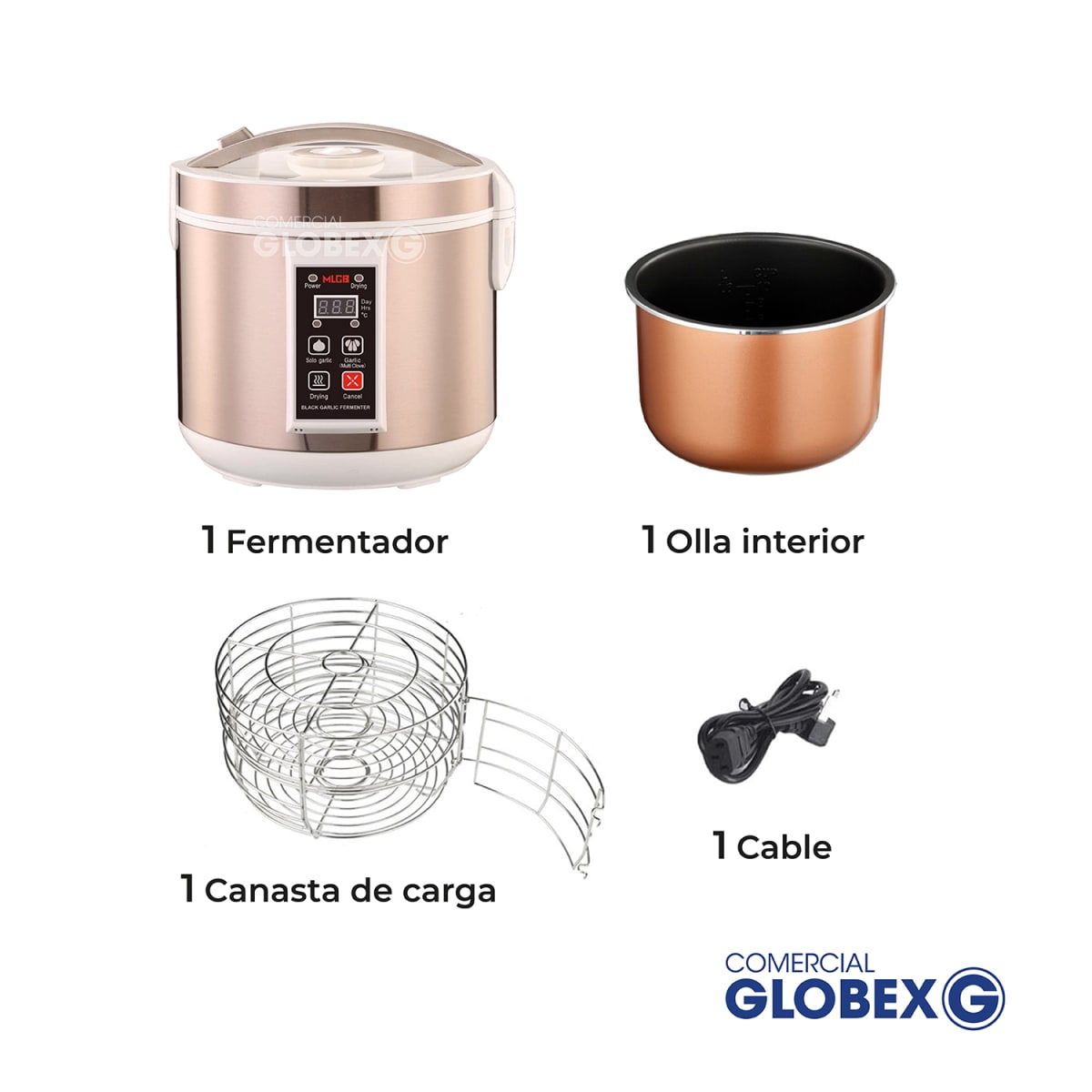 FERMENTADOR AJO 5L3