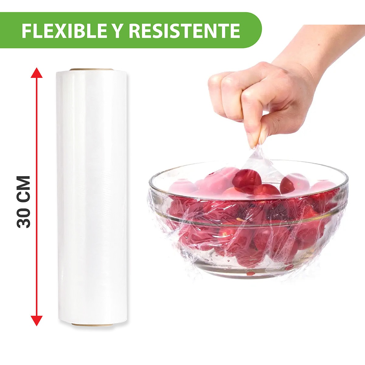 FILM TIPO ALUSA PLAST 30 CM X 200 MT3