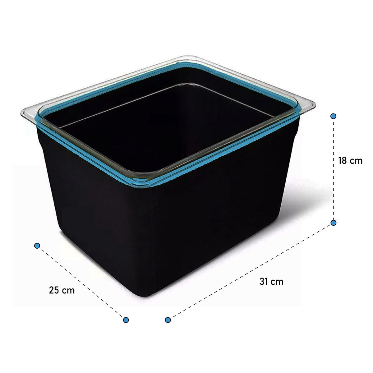 Funda Neopreno para Contenedor Sous Vide de 11 LTS2