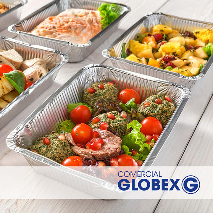 Bandeja De Aluminio C 18 Con Tapa Termolaminada 125 Unidades6