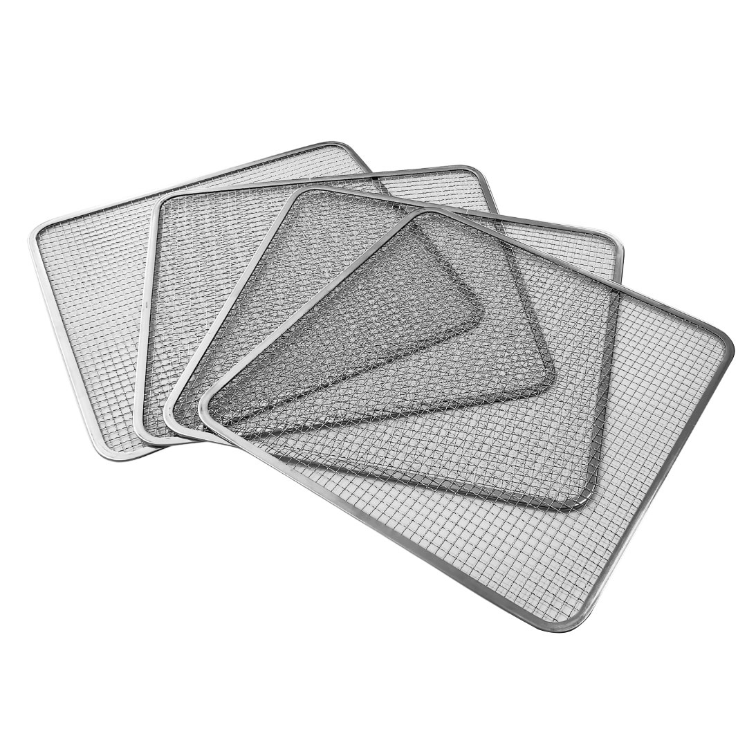 Pack 4 bandejas Inox Deshidratador Hakka1